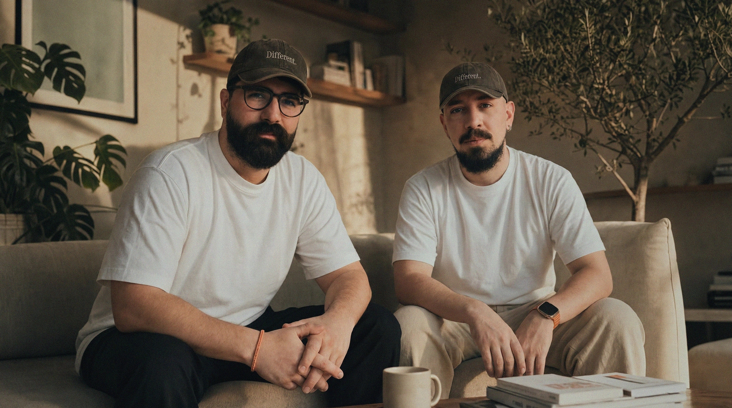 Erman and Ozan, the two founders of DifferentGuys.