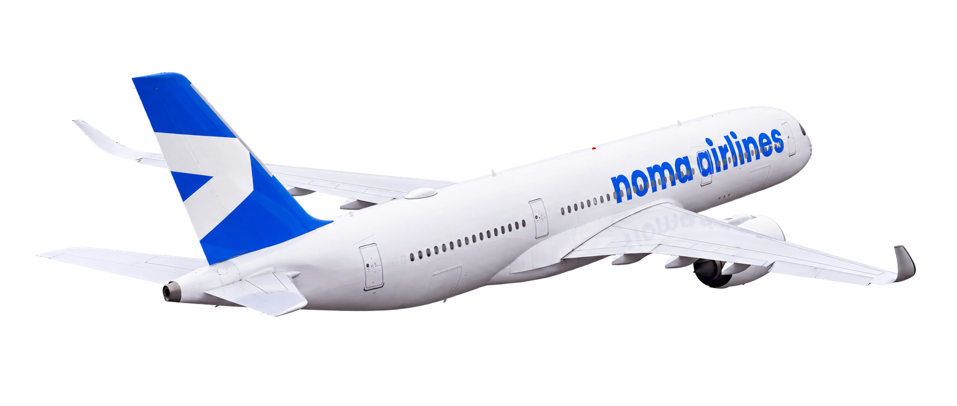 Noma Airlines Airbus A350 brand asset
